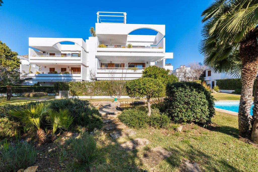 Exterior view of Apartment for sale in Pollença  with Air Conditioner, Terrace and Swimming Pool