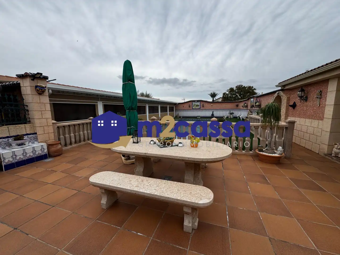 Terraza de Casa o chalet en venta en Lorca con Aire acondicionado, Calefacción y Jardín privado