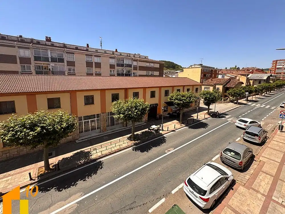 Vista exterior de Piso en venta en Briviesca con Calefacción y Terraza