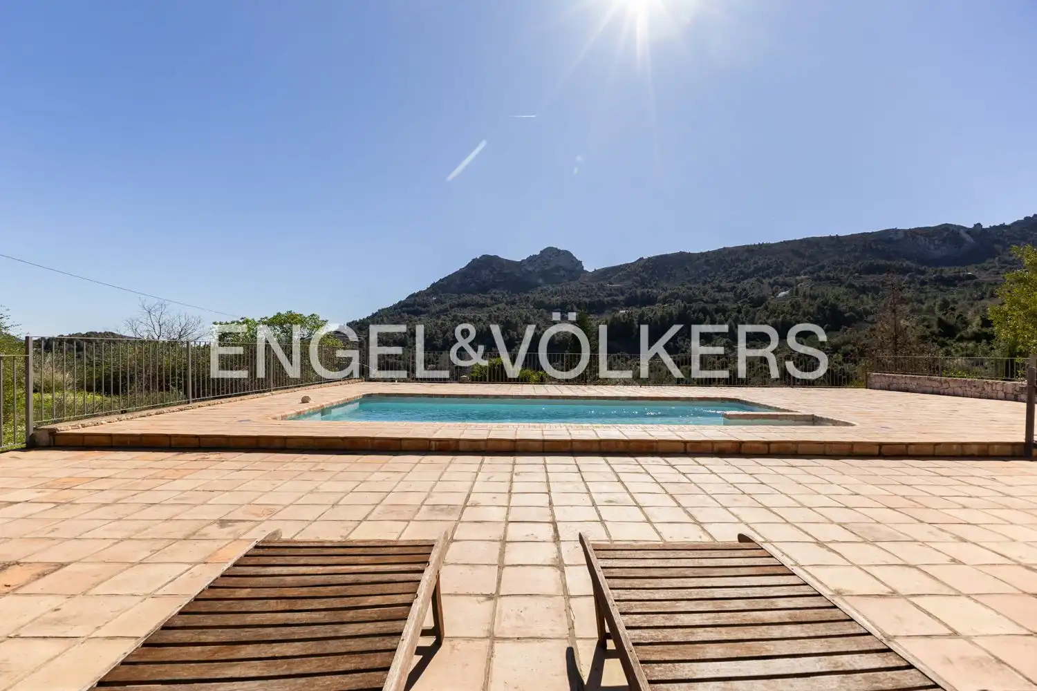 Vista exterior de Casa o chalet en venta en La Vall de Laguar con Calefacción, Jardín privado y Terraza