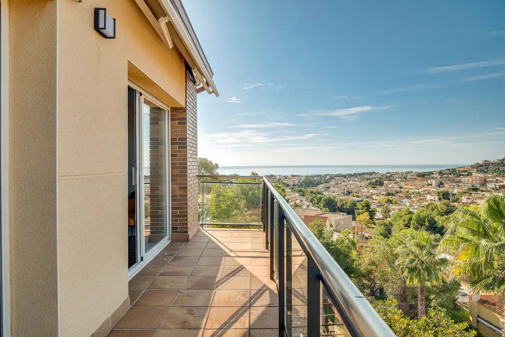 Balcony of Detached homes for sale in Calafell  with Air Conditioner, Private garden and Terrace