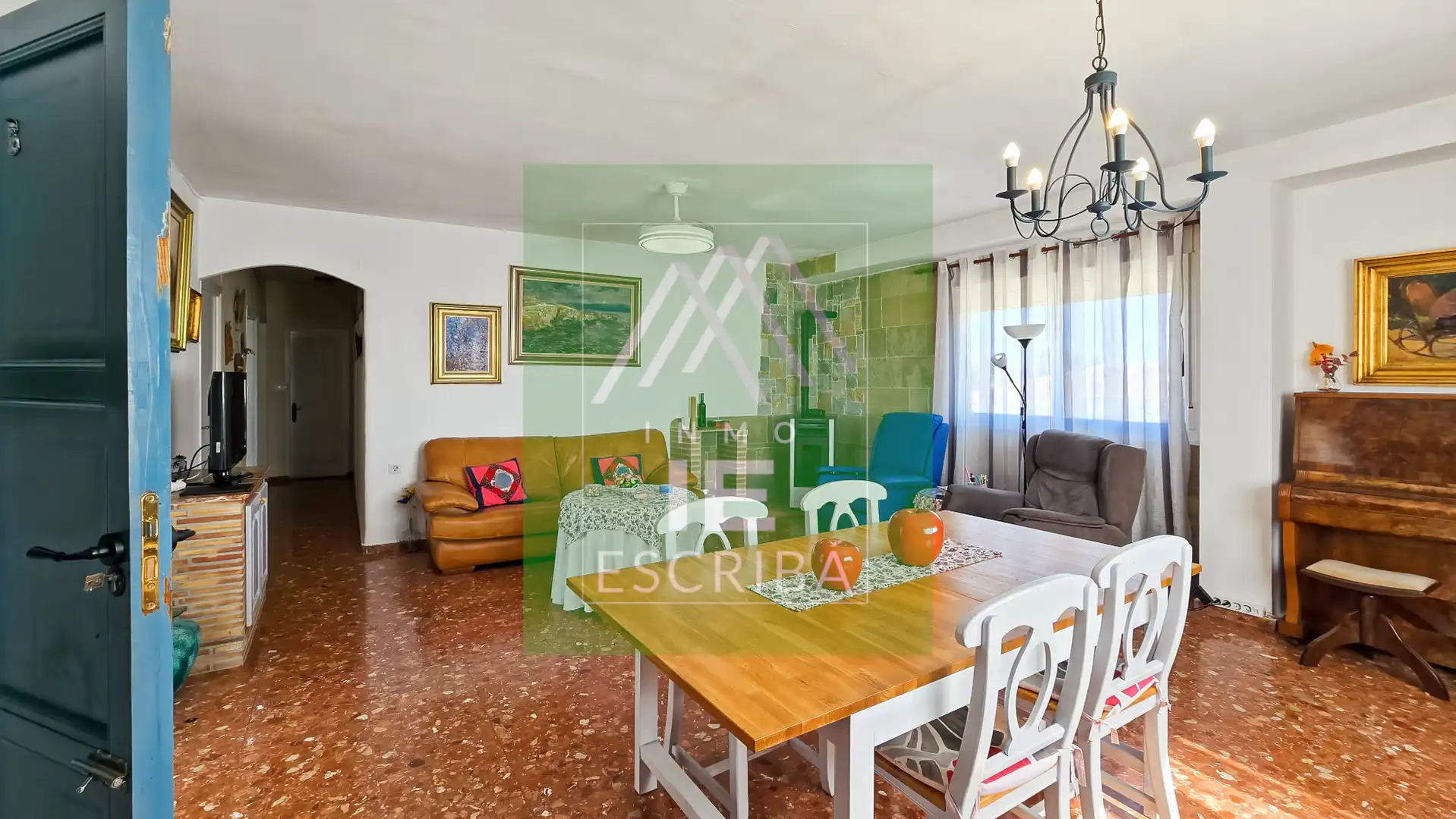 Sala de estar de Casa o chalet en venta en Catadau con Aire acondicionado, Calefacción y Jardín privado