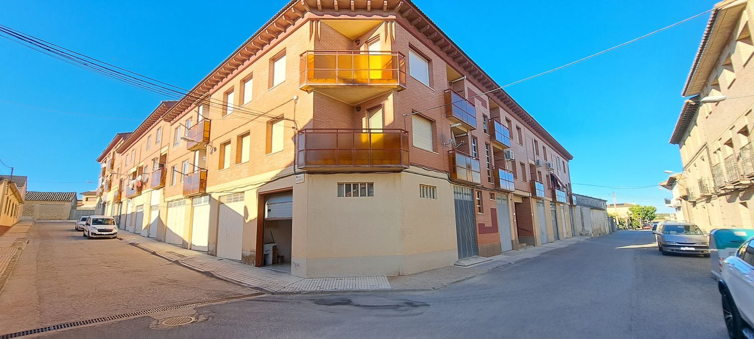 Exterior view of Flat for sale in Almudévar  with Heating and Balcony