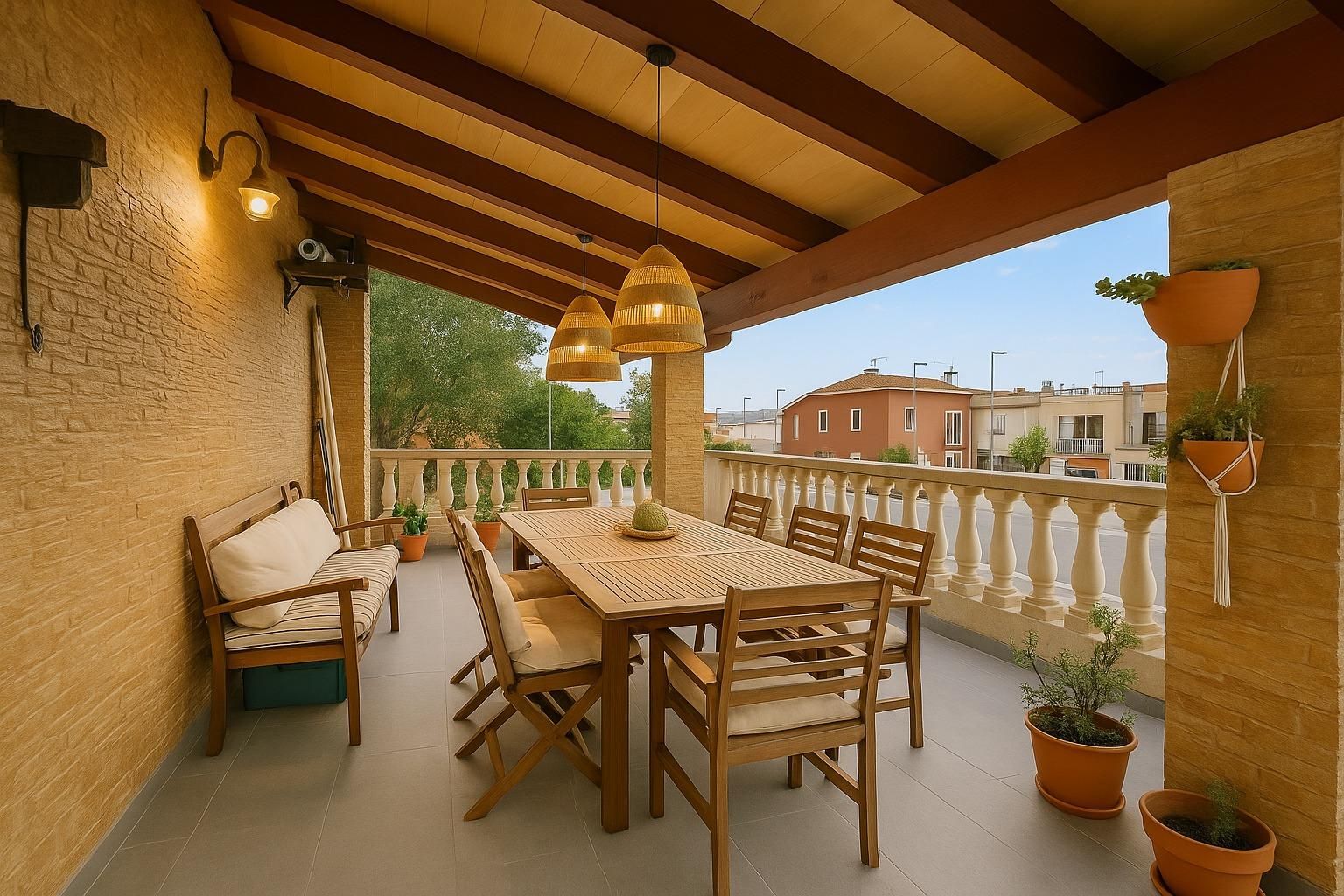 Terrassa de Casa o xalet en venda en  Palma de Mallorca amb Aire condicionat, Jardí privat i Terrassa