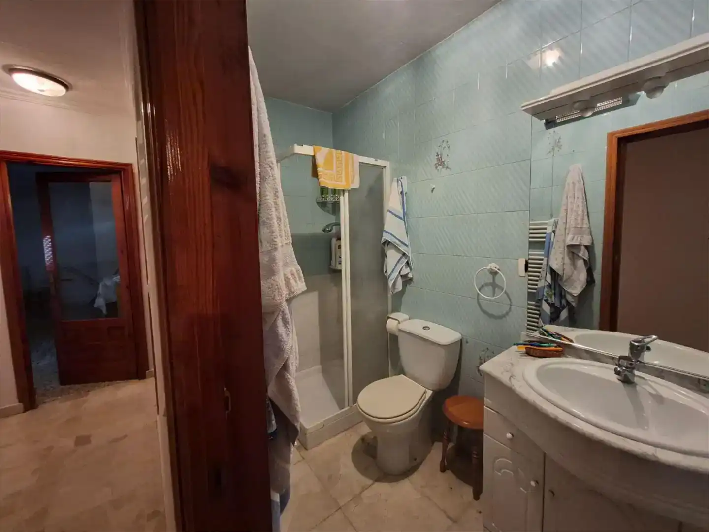 Baño de Dúplex en venta en Torralba de Calatrava con Aire acondicionado y Trastero