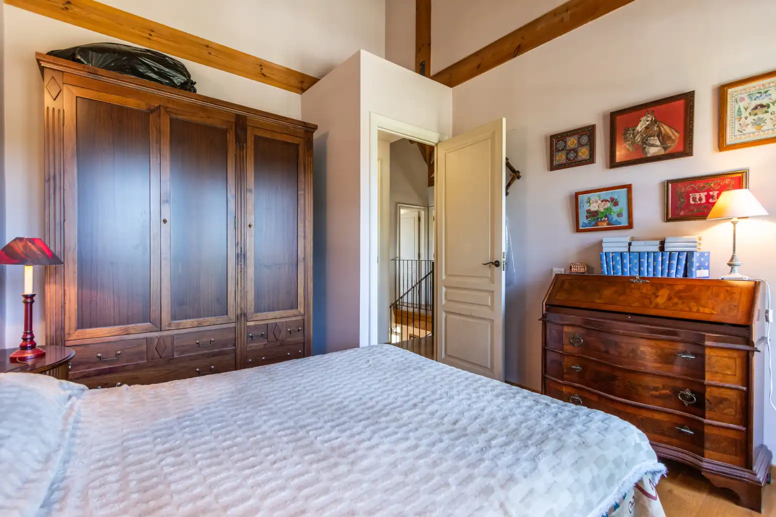 Bedroom of Houses for sale in Matadepera  with Heating and Swimming Pool
