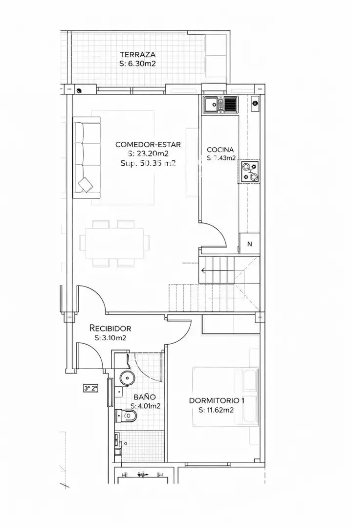 Maisonette mit Aufzug zum Verkauf in Centre, imagen 25