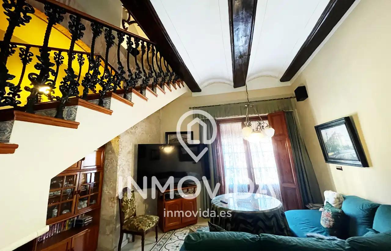 Living room of Houses for sale in Xàtiva  with Air Conditioner, Terrace and Furnished