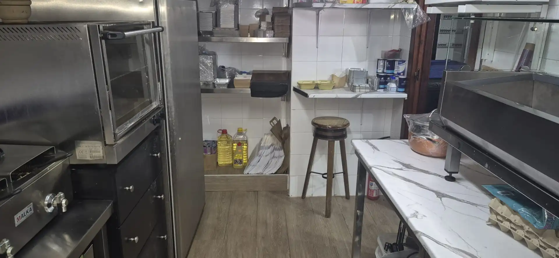 Kitchen of Commercial properties for sale in El Portil  with Air Conditioner, Furnished and Internet