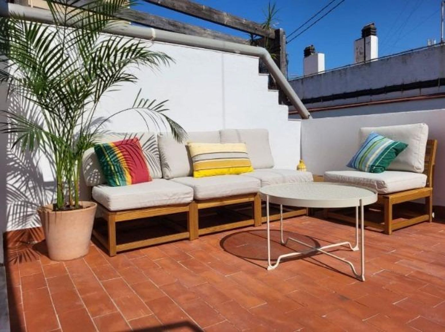 Terrace of Attic to rent in  Valencia Capital  with Air Conditioner, Terrace and Storage room