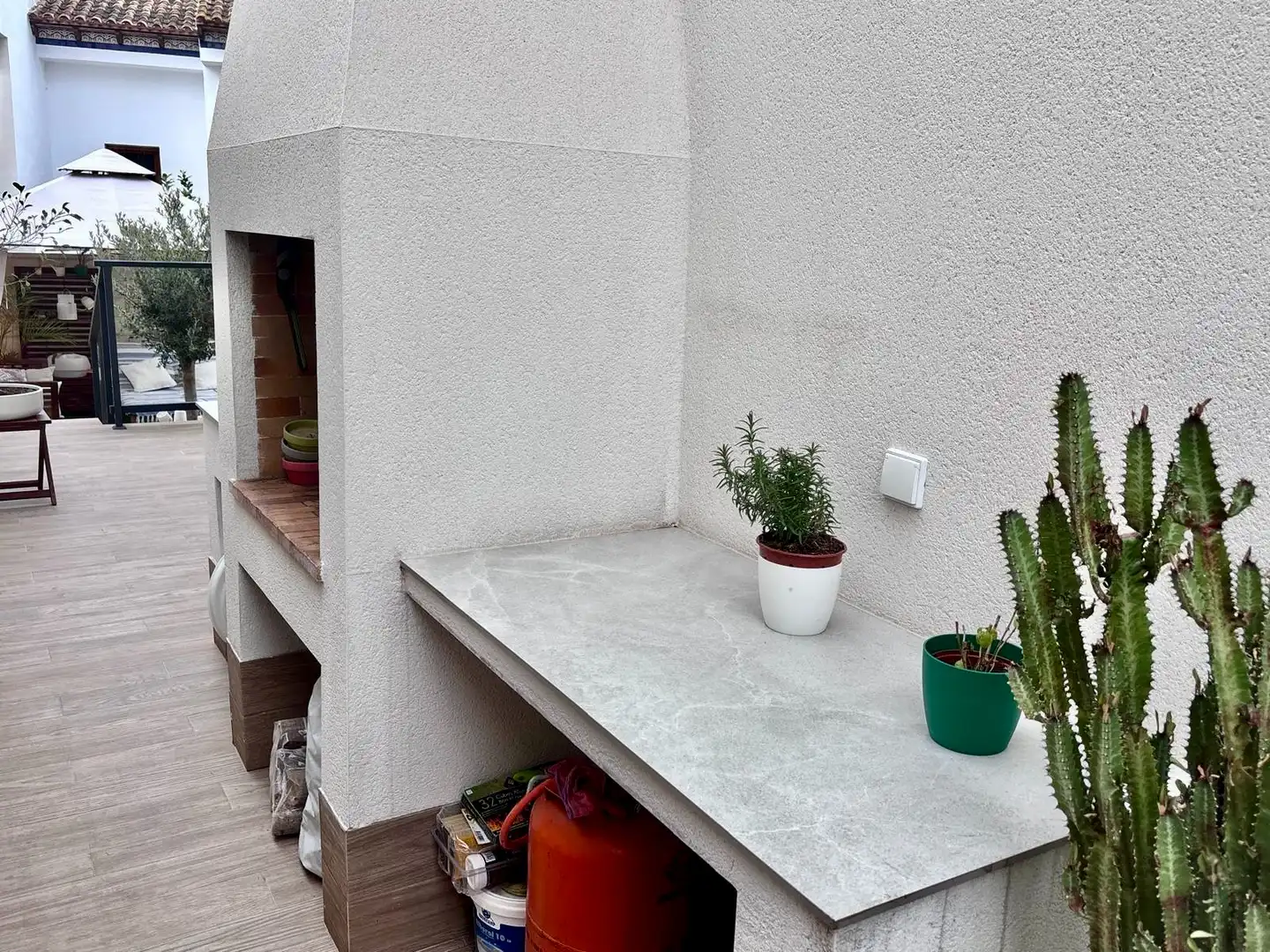Terrassa de Casa o xalet en venda en Sant Joan d'Alacant amb Aire condicionat, Jardí privat i Terrassa