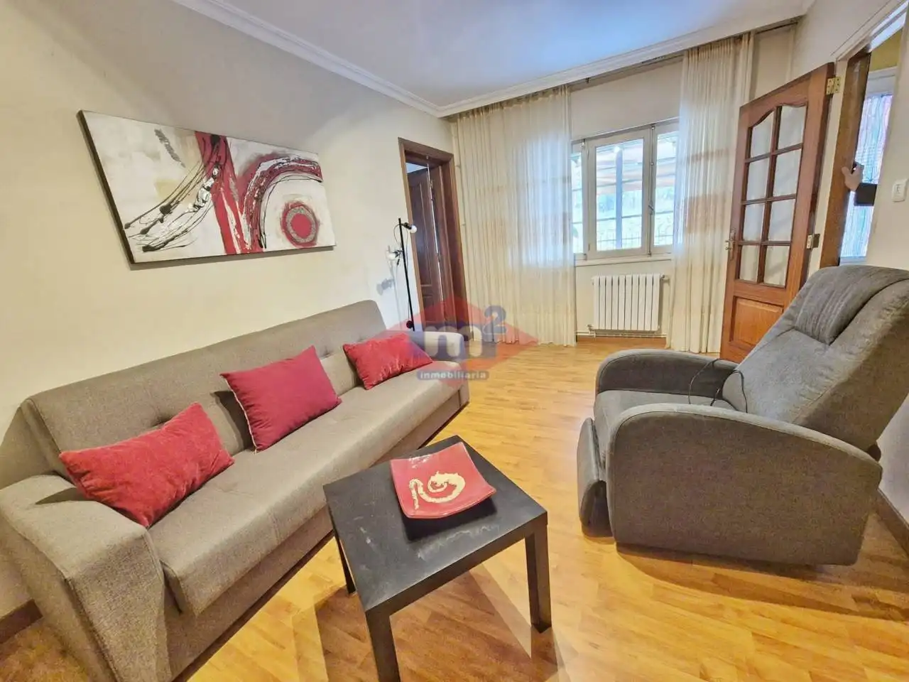 Sala de estar de Casa o chalet de alquiler en Redondela con Calefacción, Jardín privado y Terraza