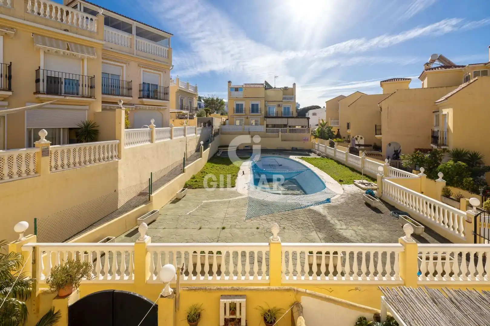 Exterior view of Detached homes for sale in Estepona  with Private garden and Swimming Pool