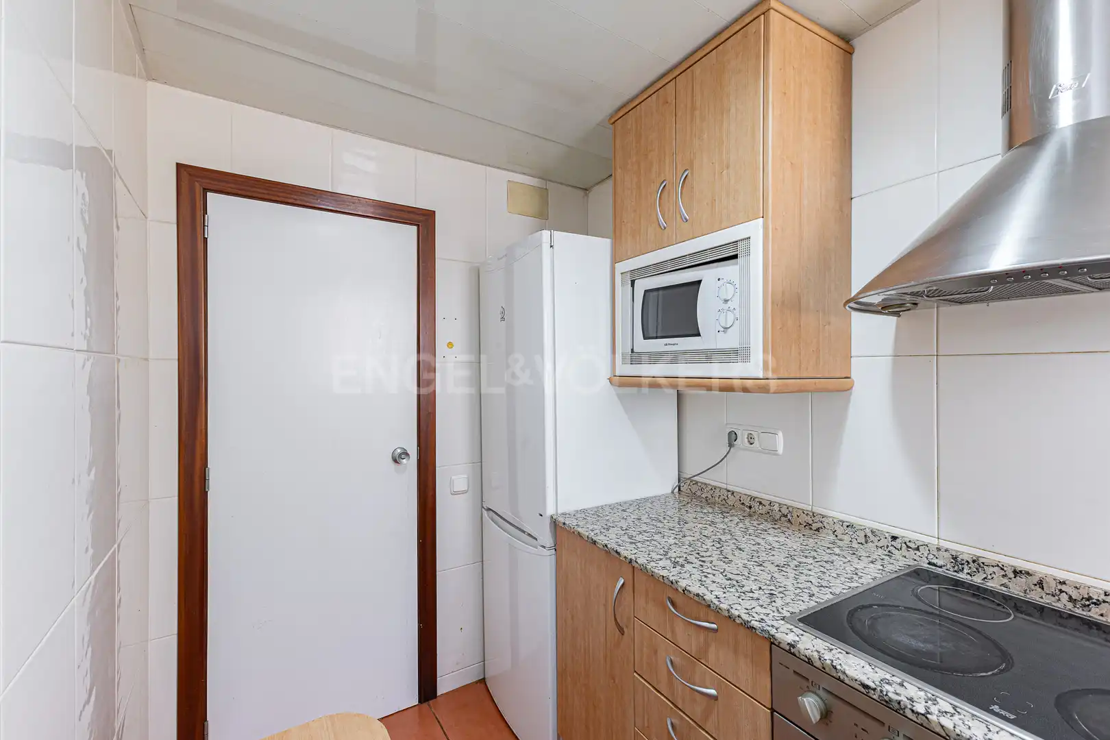 Kitchen of Flat for rent in Barcelona  with Air Conditioner, Heating and Furnished