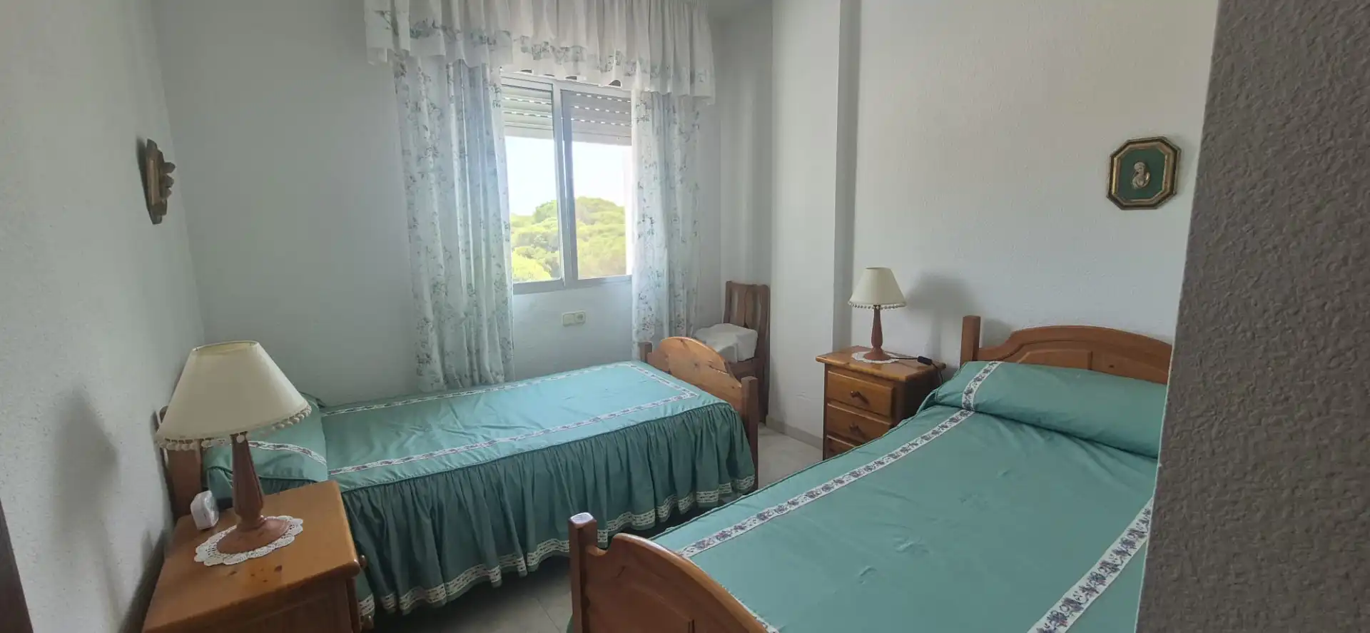 Dormitori de Apartament en venda en El Portil amb Terrassa, Moblat i Piscina comunitària