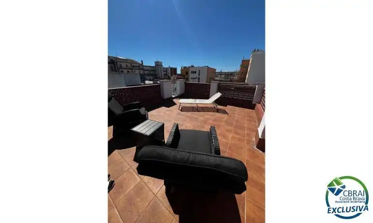 Terrassa de Casa adosada en venda en Empuriabrava amb Microones i TV