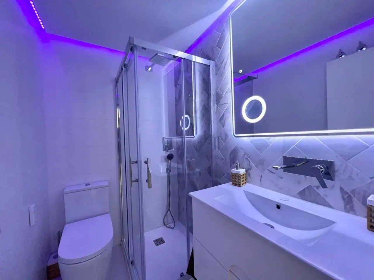 Bathroom of Ground floor for rent in Pilar de la Horadada  with Air Conditioner, Heating and Private garden