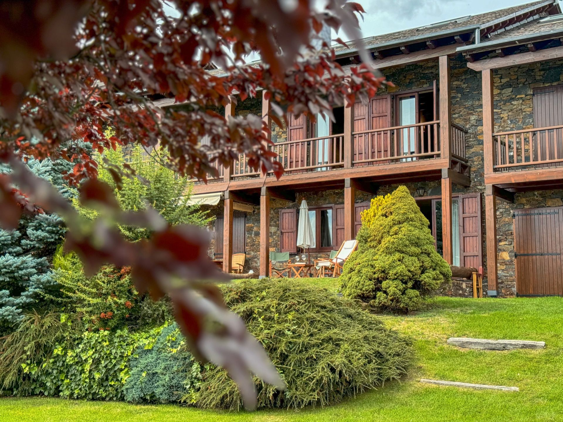 Exterior view of Single-family semi-detached to rent in Guils de Cerdanya  with Heating, Private garden and Parquet flooring