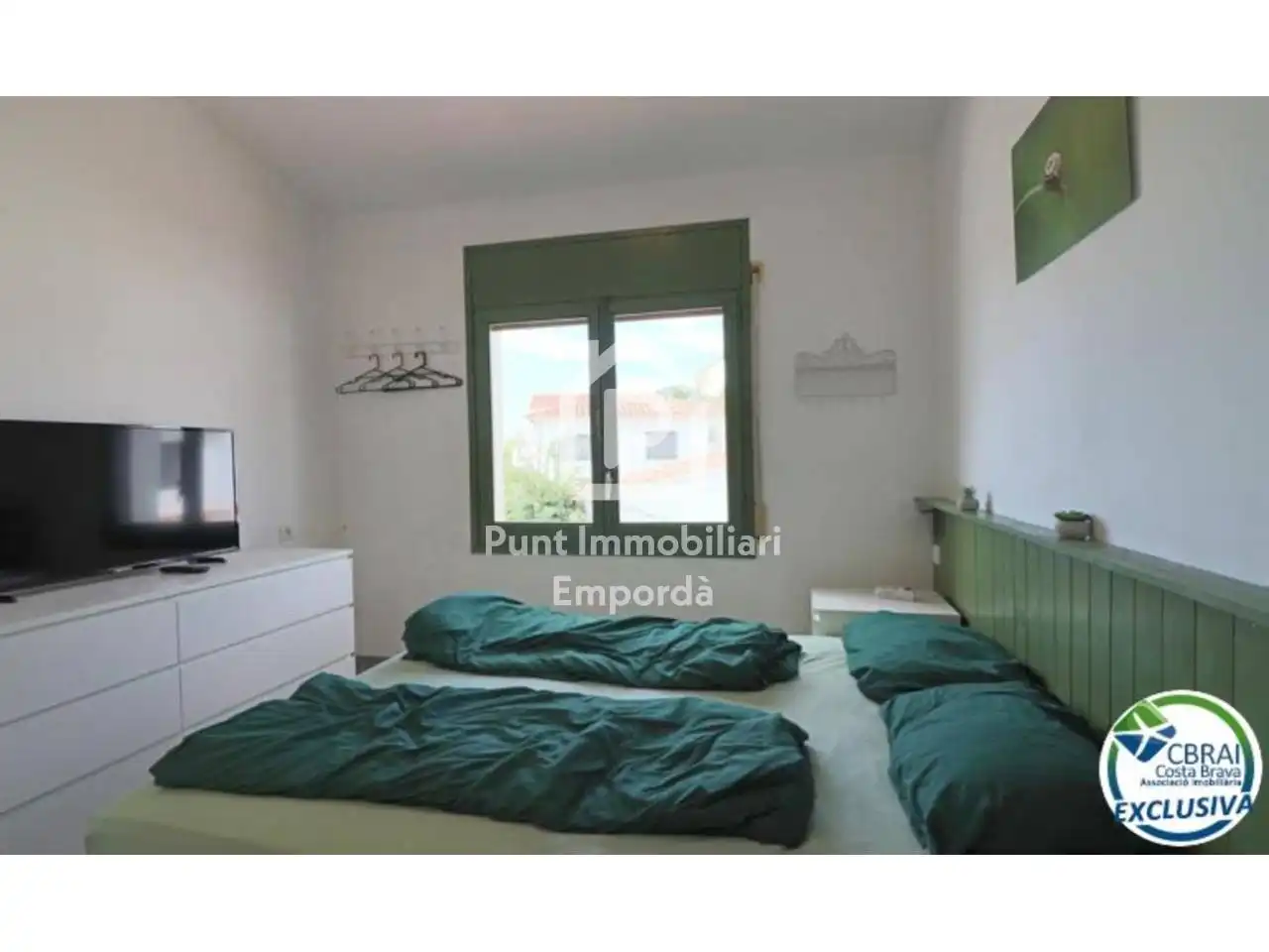 Schlafzimmer von Wohnung zum Verkauf in Empuriabrava mit Parkett, Terrasse und Möbliert