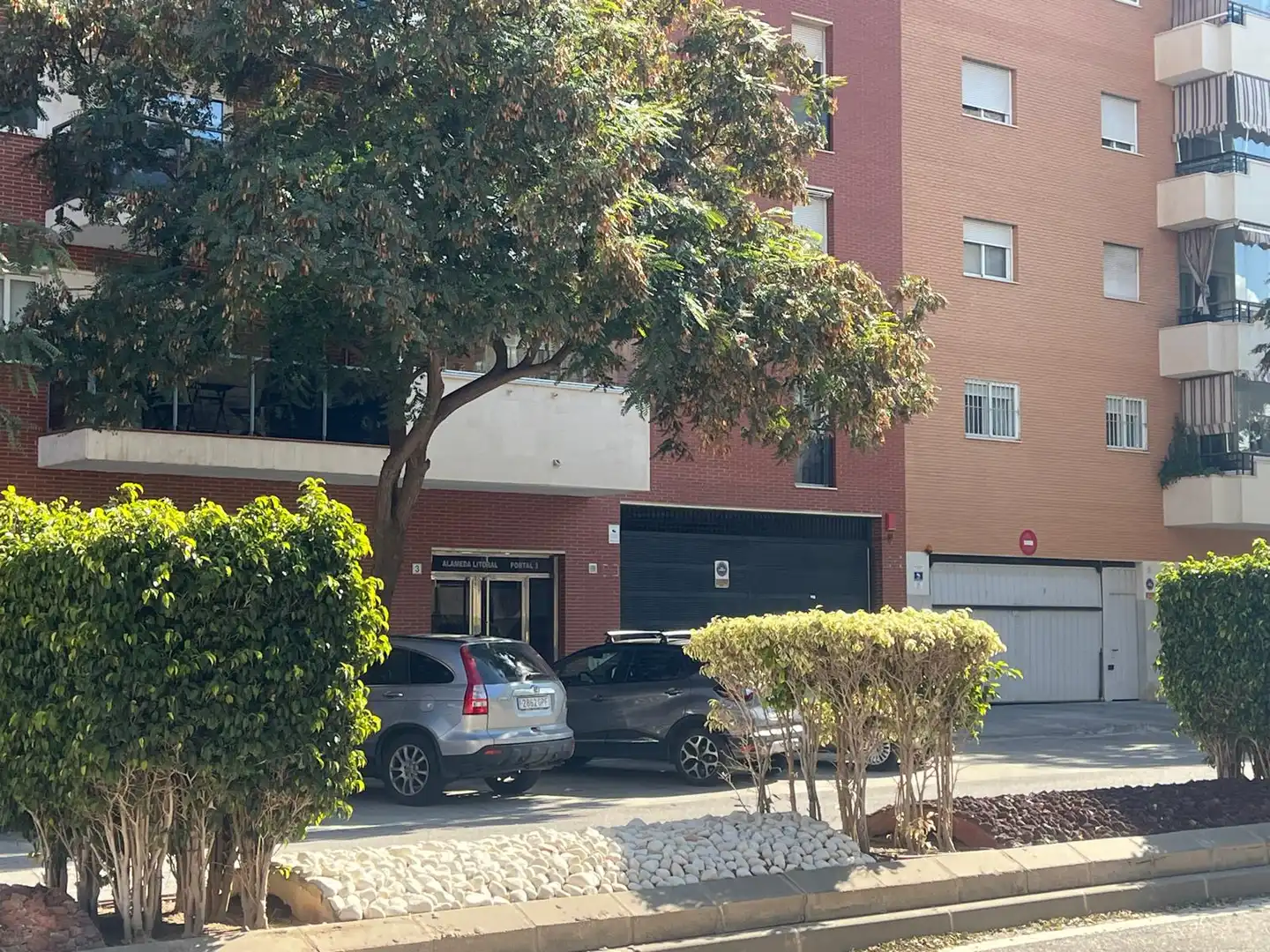 Vista exterior de Garaje de alquiler en Málaga