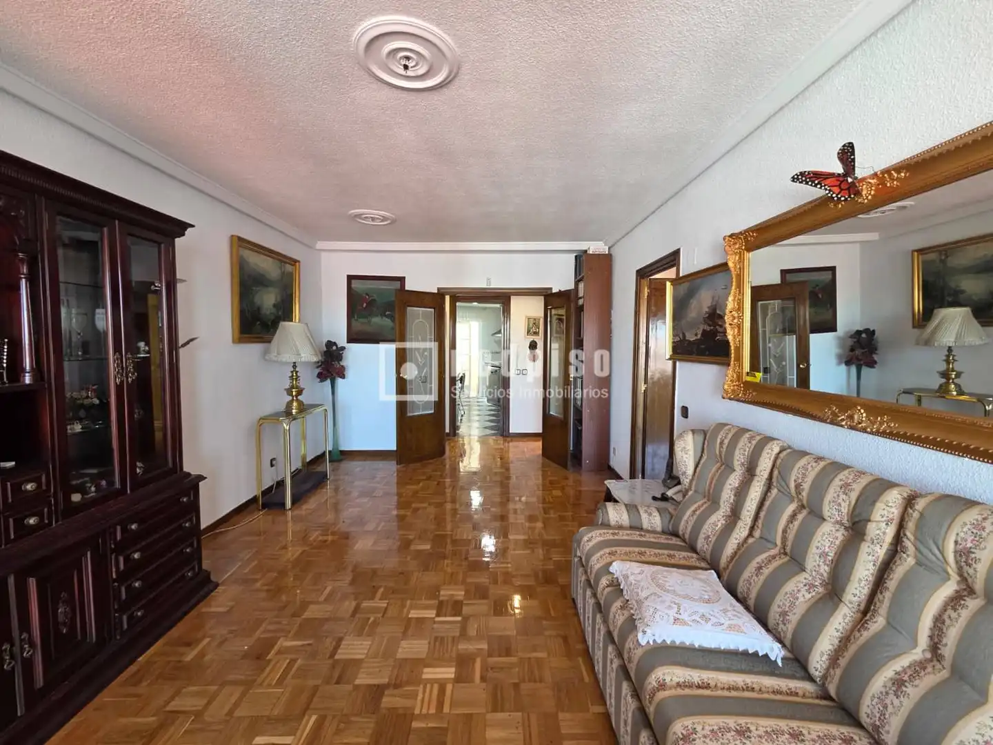 Sala de estar de Piso en venta en Madrid con Aire acondicionado, Calefacción y Parquet