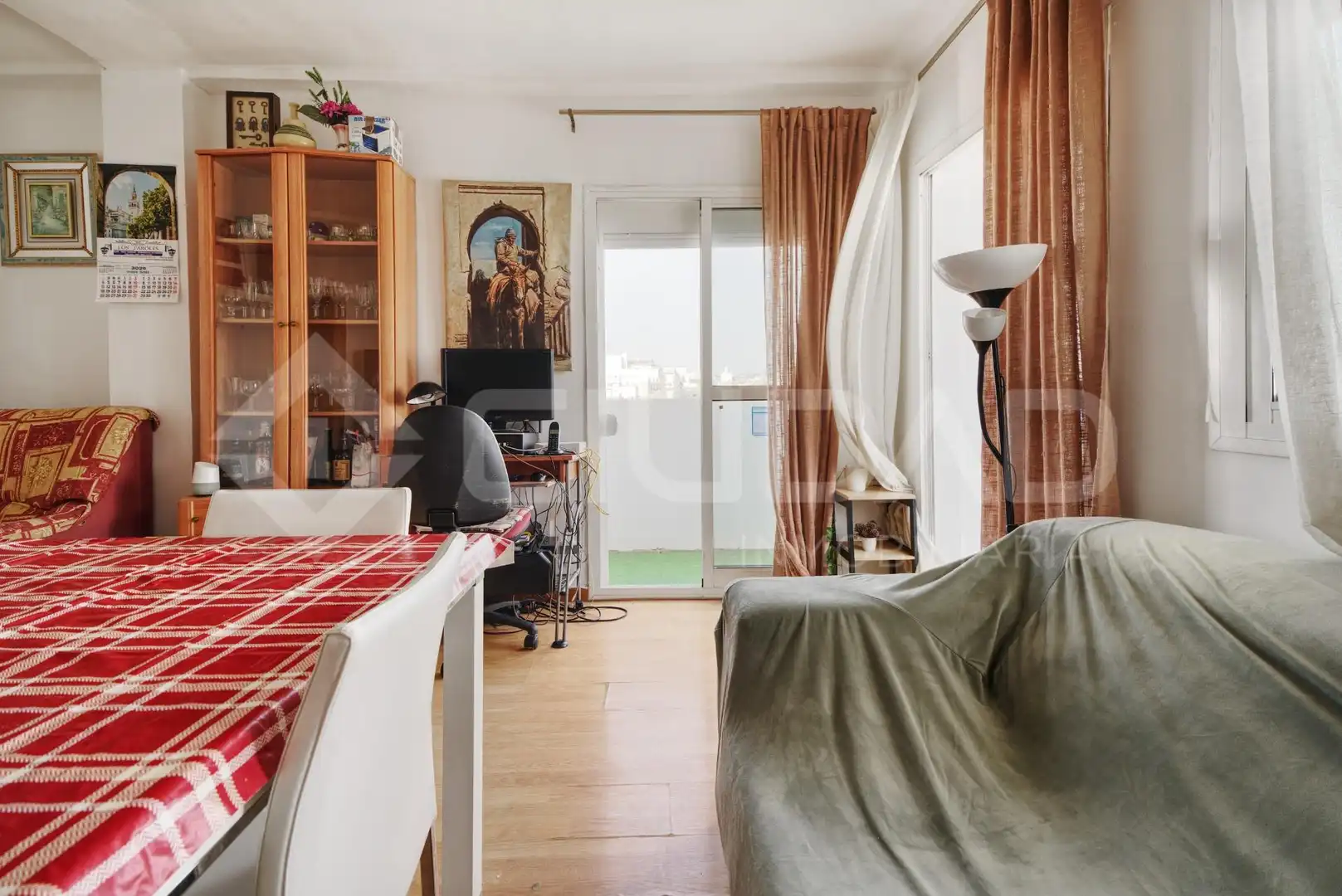 Sala d'estar de Pis en venda en San Juan de Aznalfarache amb Terrassa