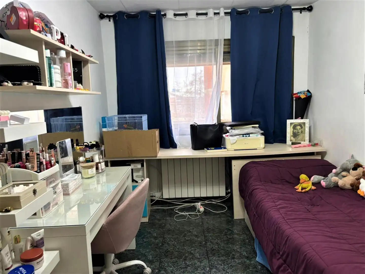 Schlafzimmer von Wohnung zum Verkauf in Terrassa mit Klimaanlage und Heizung