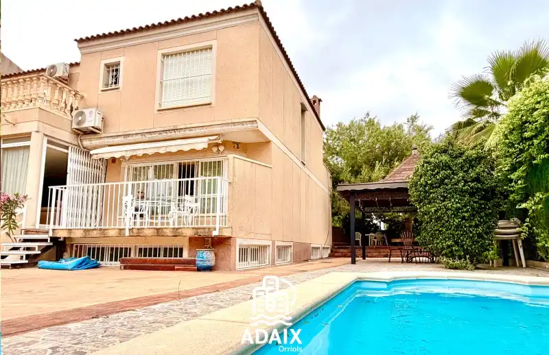 Garden of Detached homes for sale in El Campello  with Air Conditioner, Heating and Terrace