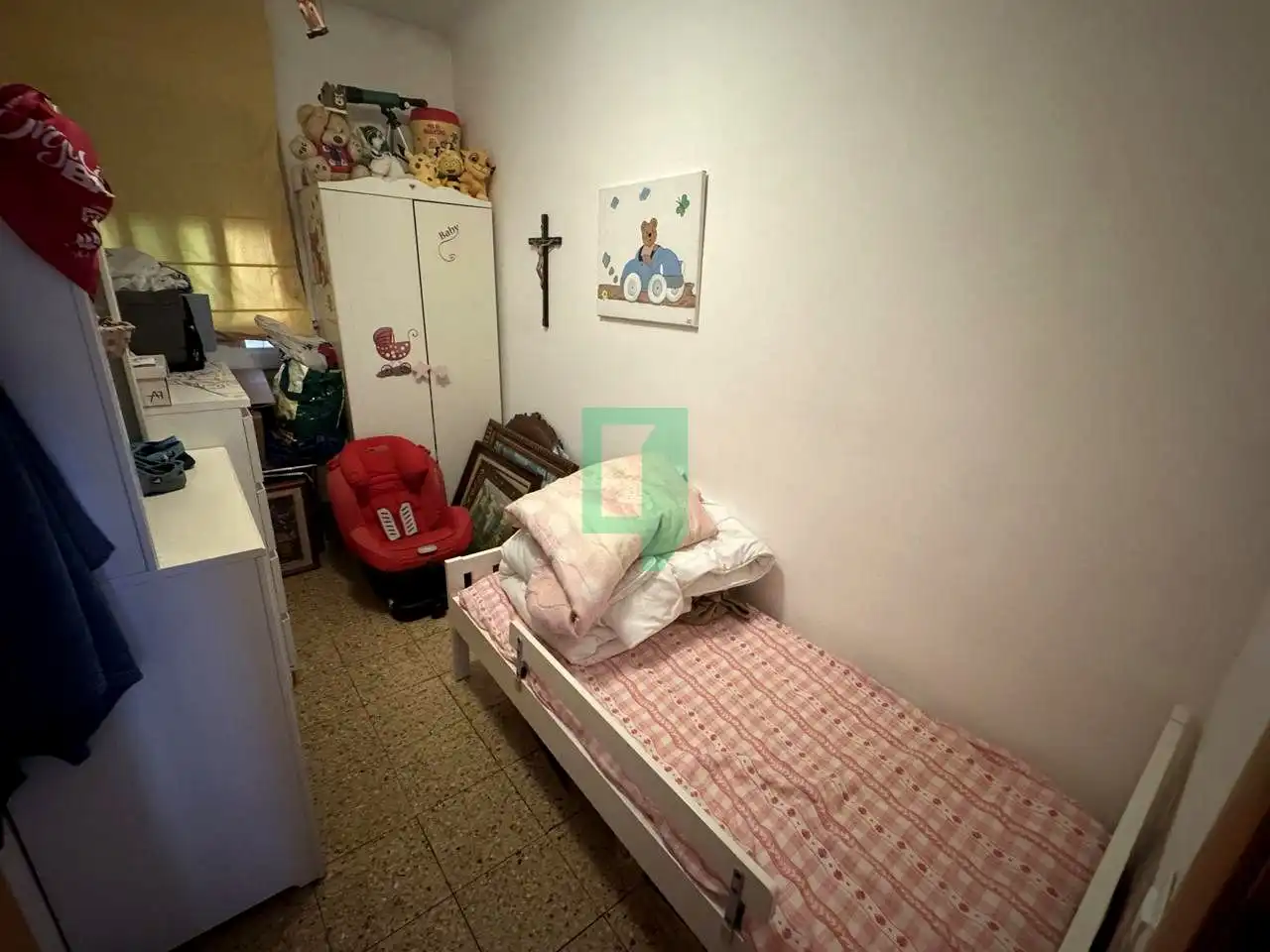 Bedroom of Flat for sale in Badalona