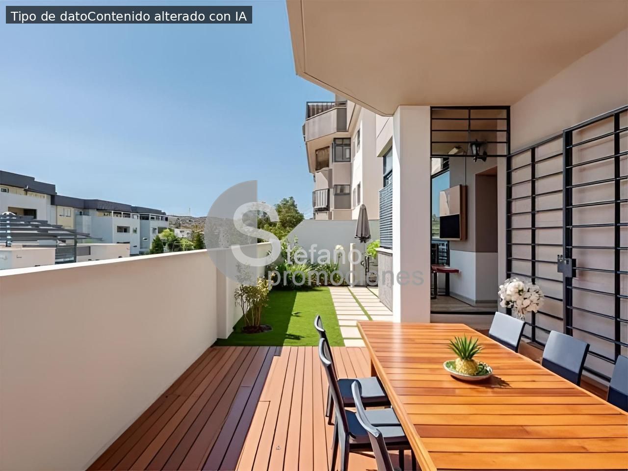 Terrace of Planta baja for sale in Málaga Capital  with Air Conditioner, Private garden and Parquet flooring