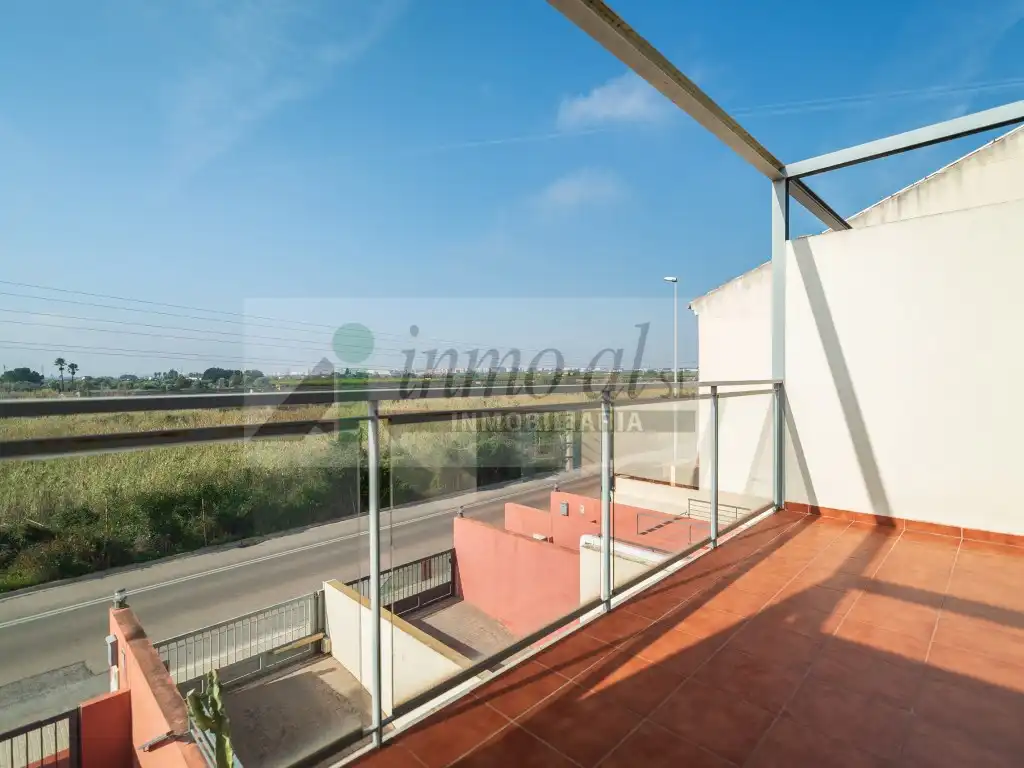 Terraza de Casa adosada en venta en Almazora / Almassora