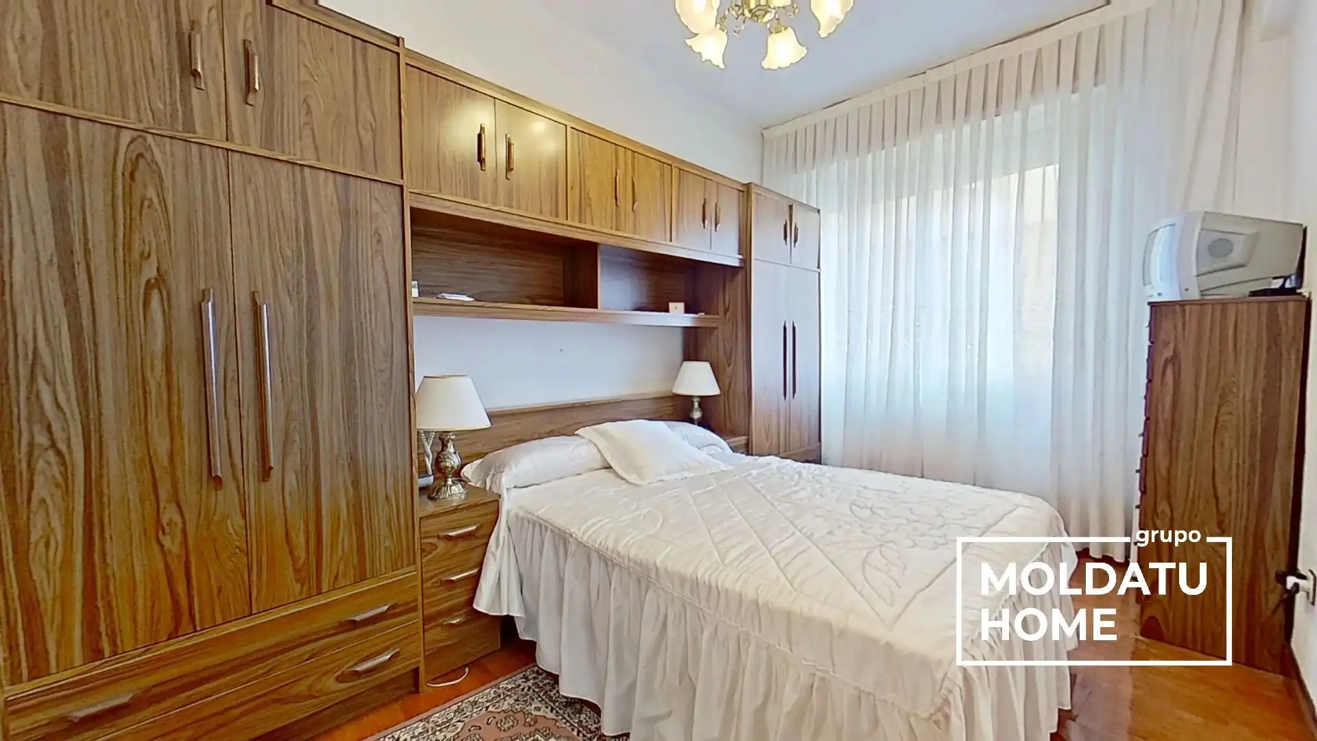 Bedroom of Flat for sale in Bilbao   with Heating and Furnished