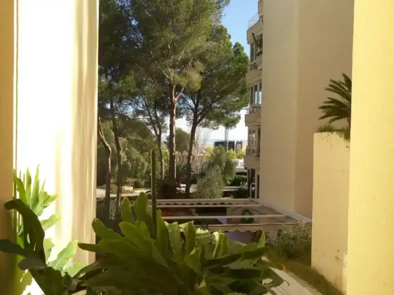 Jardín de Piso de alquiler en Calvià con Aire acondicionado, Trastero y Piscina