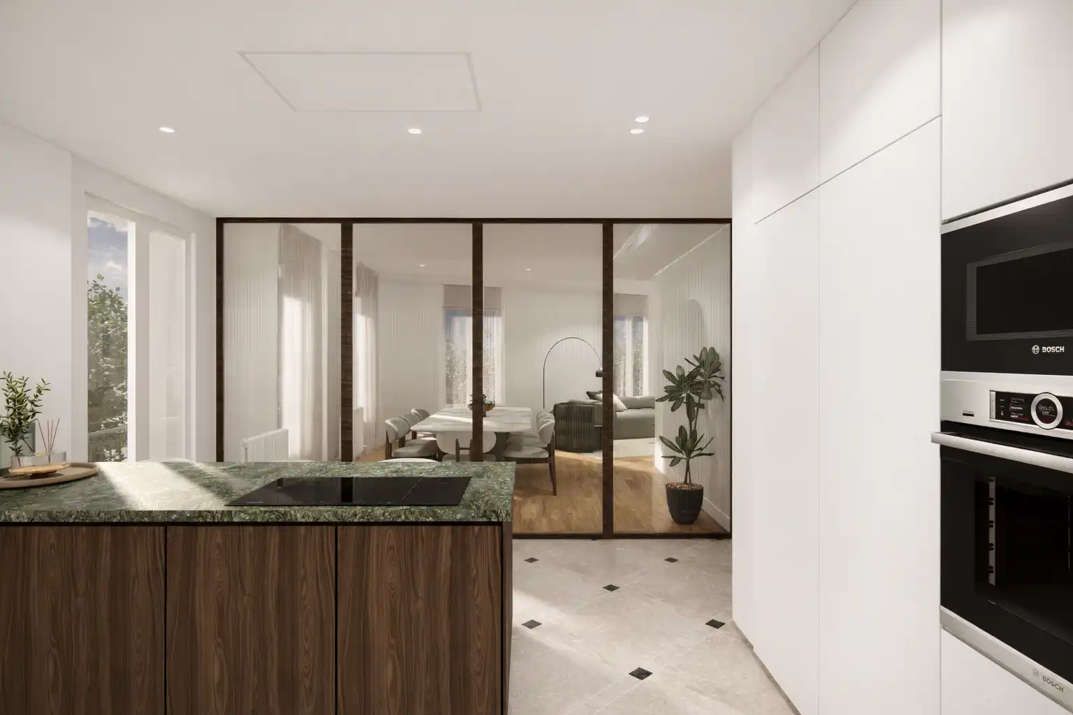Cocina de Piso en venta en Madrid con Calefacción, Trastero y Balcón