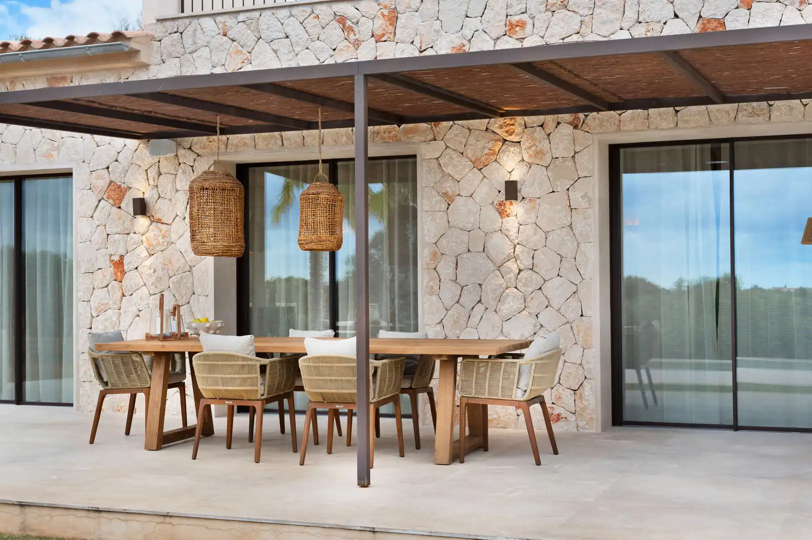 Terrassa de Finca rústica en venda en Ses Salines amb Aire condicionat, Calefacció i Terrassa