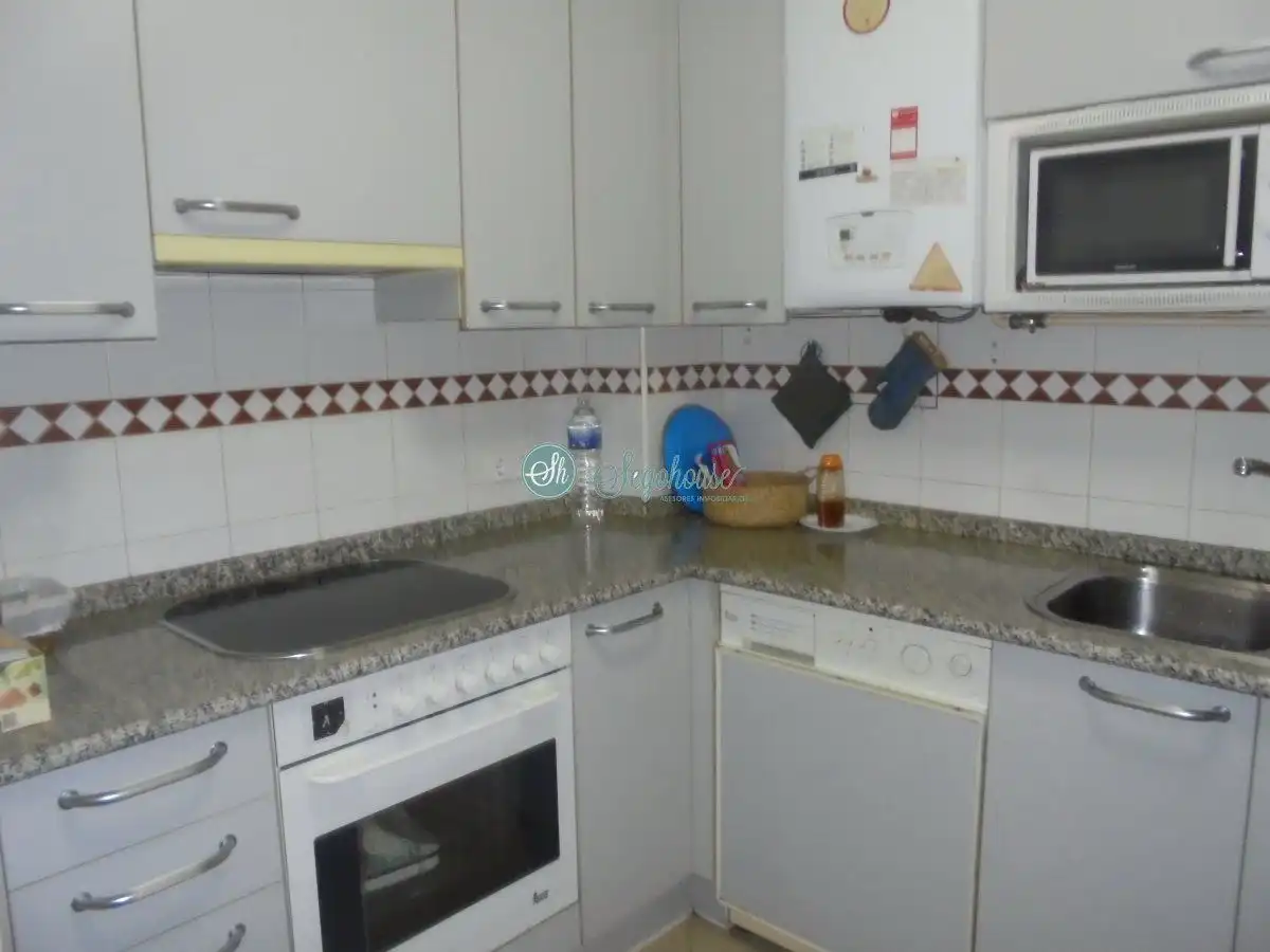 Kitchen of Flat for sale in Segovia  with Heating, Parquet flooring and Storage room