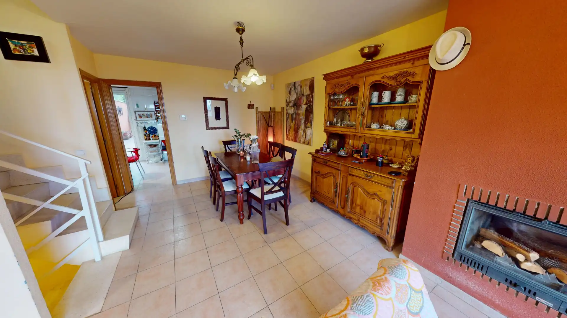 Comedor de Casa o chalet en venta en San Lorenzo de El Escorial con Jardín privado, Terraza y Piscina