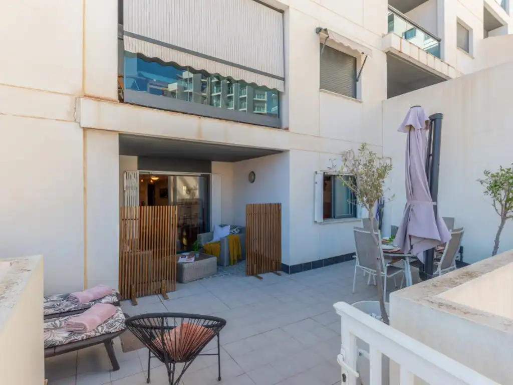 Terrace of Ground floor for sale in El Campello  with Air Conditioner, Terrace and Swimming Pool