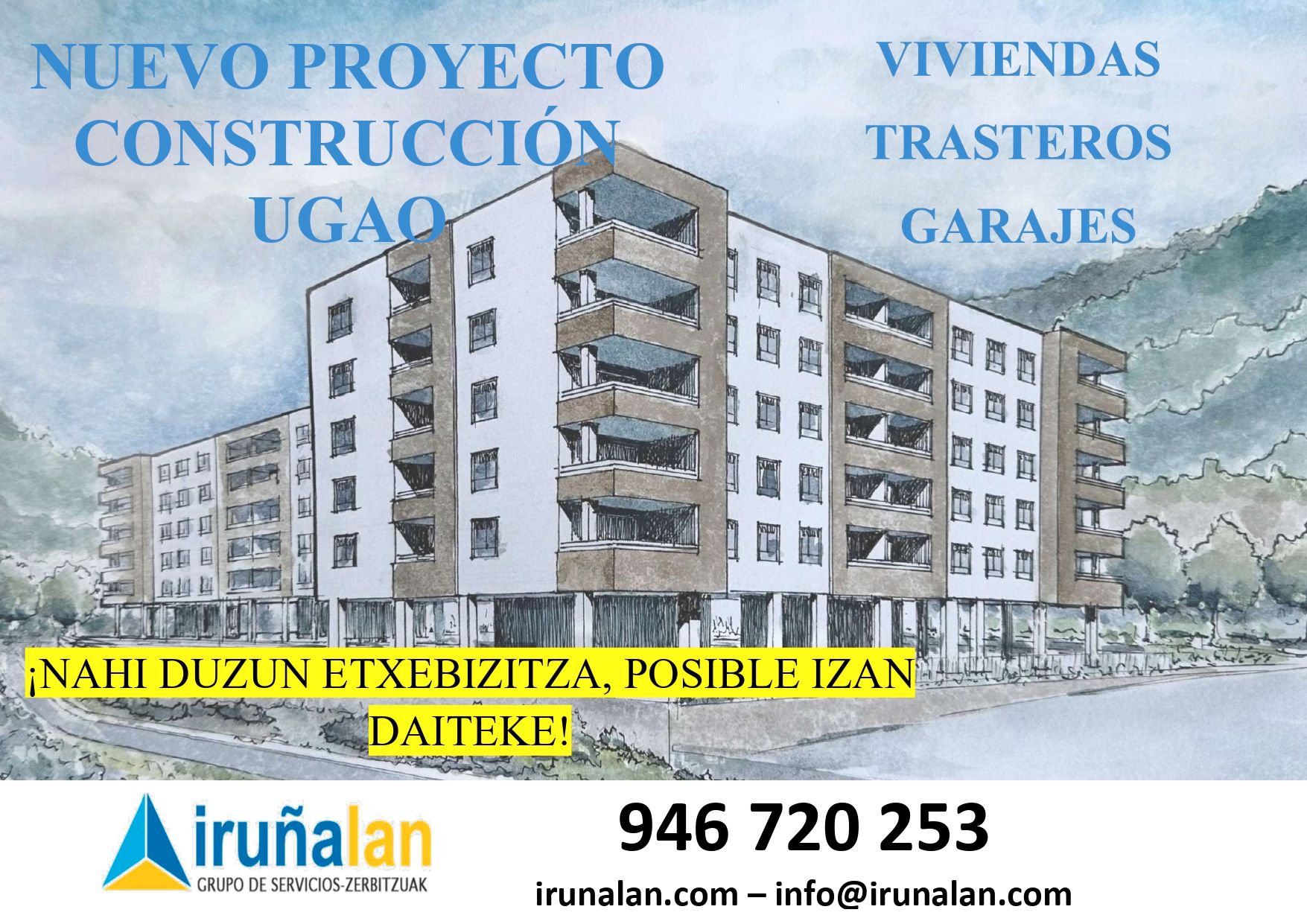 Exterior view of Flat for sale in Ugao- Miraballes