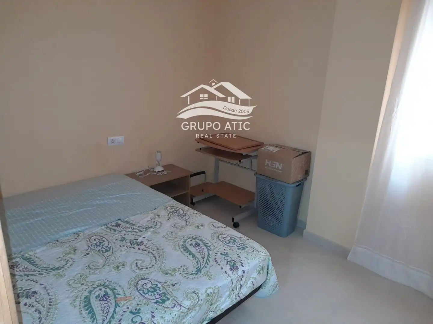 Bedroom of Flat for rent in Burriana / Borriana  with Heating, Terrace and Swimming Pool