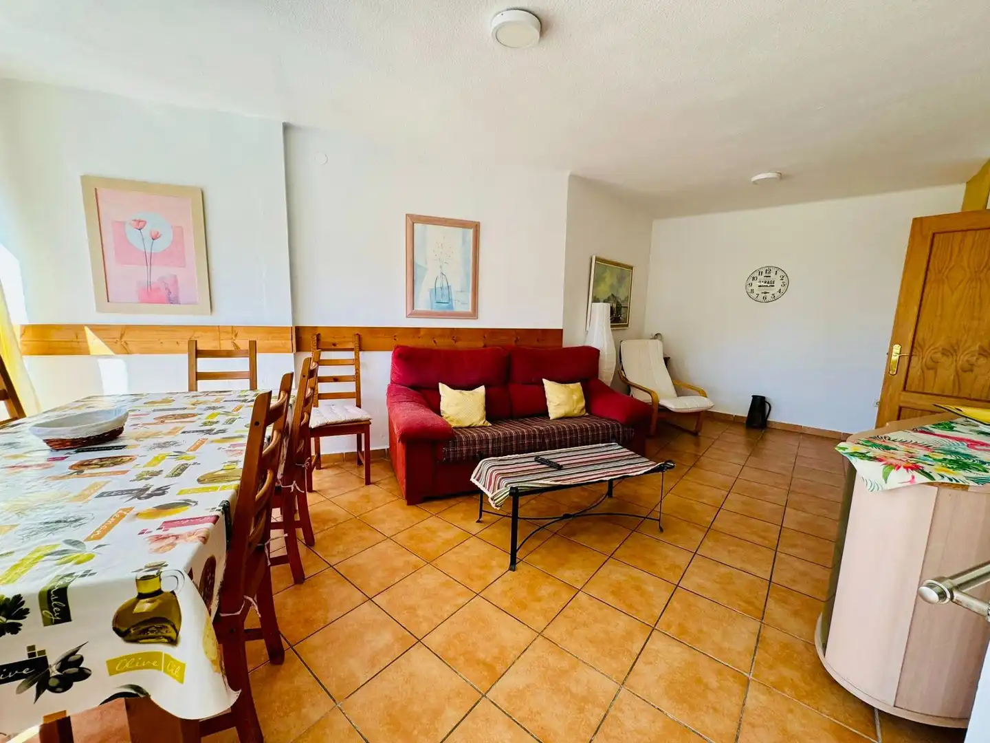 Sala de estar de Apartamento en venta en Torrox con Piscina comunitaria