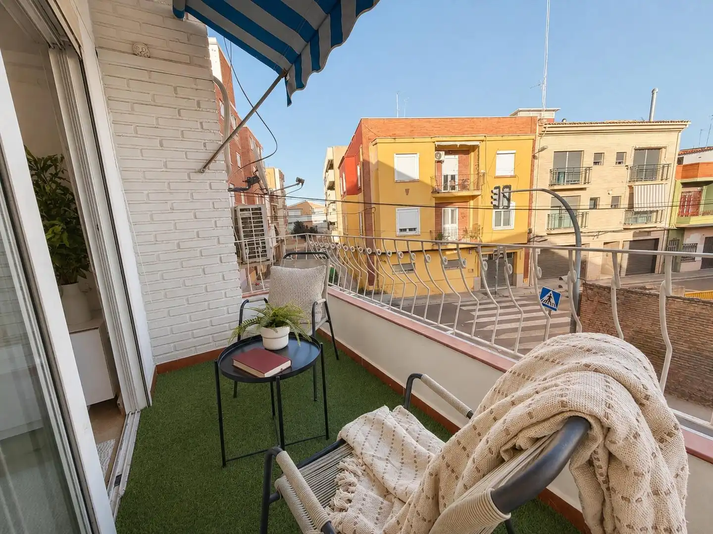 Balcony of Flat for rent in Godella  with Air Conditioner, Terrace and Furnished
