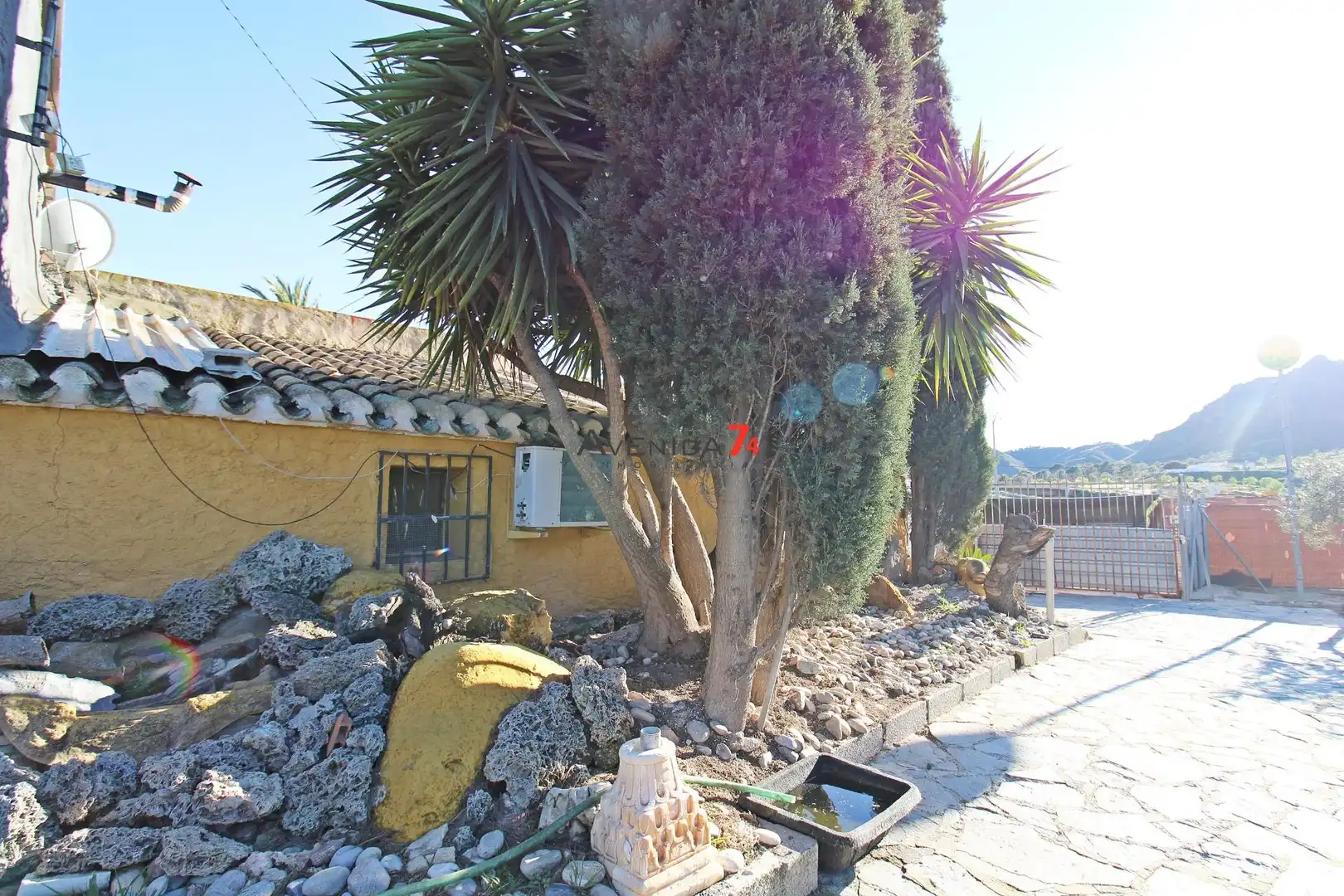 Außenansicht von Haus oder Chalet zum Verkauf in Lorca mit Klimaanlage, Heizung und Privatgarten