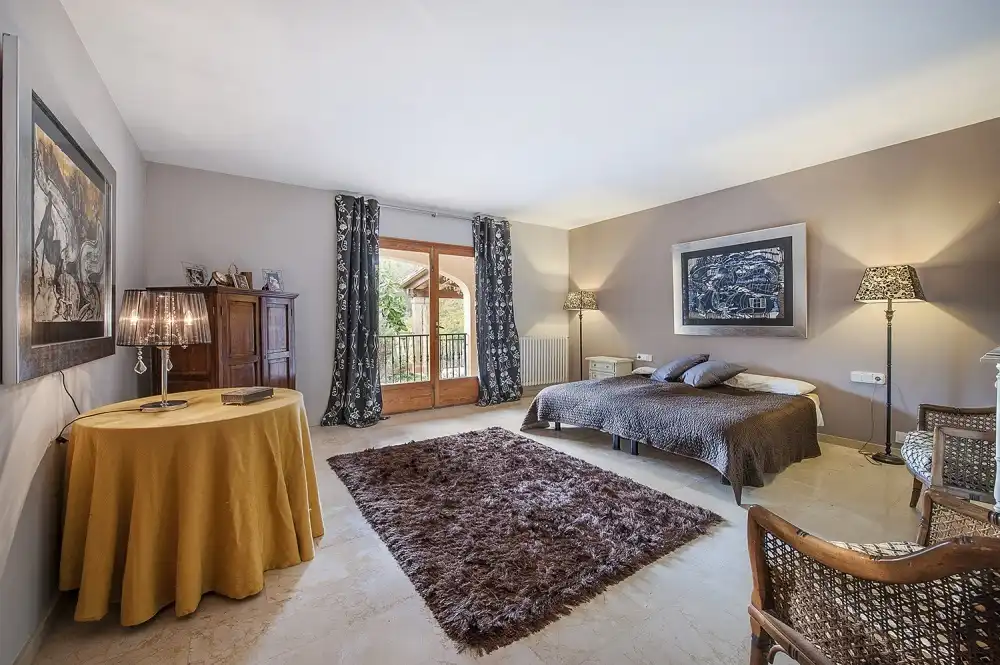 Dormitori de Finca rústica en venda en  Palma de Mallorca amb Aire condicionat, Piscina i Alarma