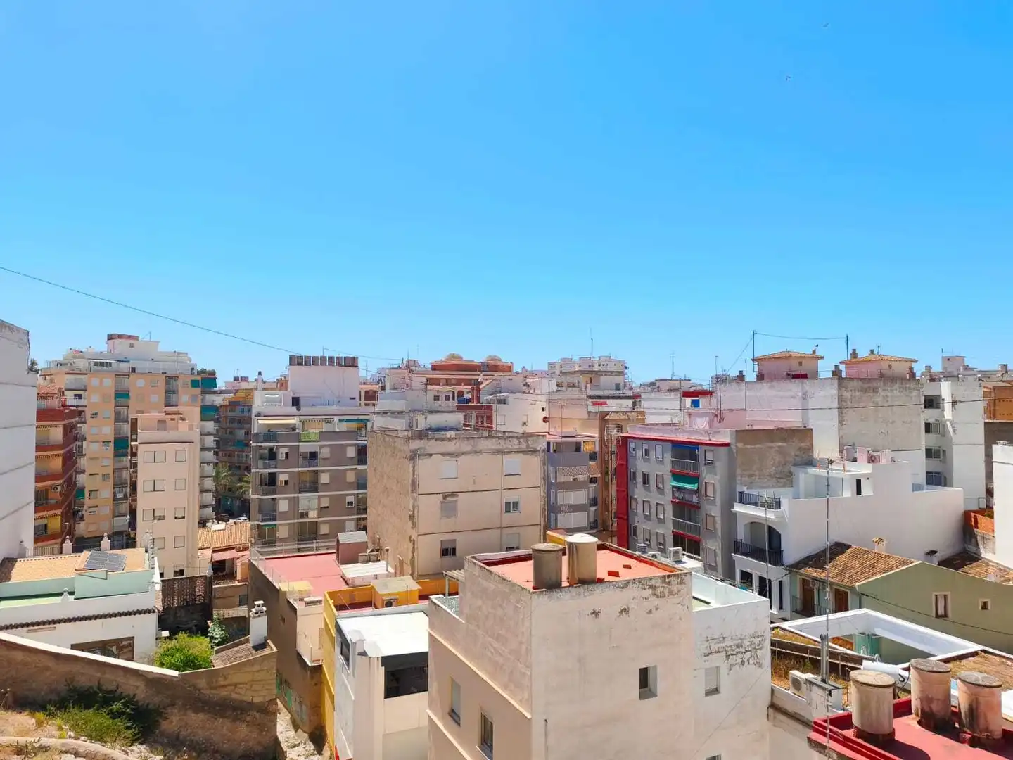 Außenansicht von Wohnung zum Verkauf in Cullera mit Klimaanlage, Möbliert und Balkon