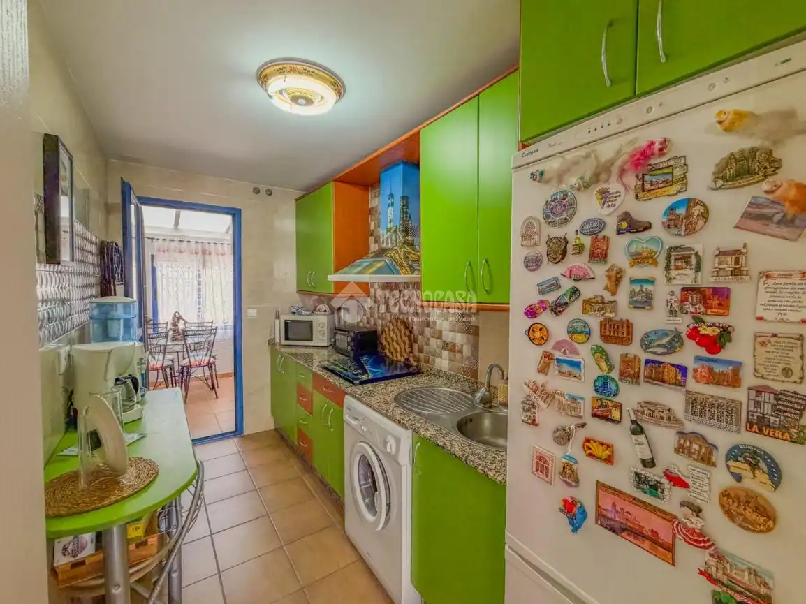 Kitchen of Flat for sale in Rota  with Air Conditioner, Terrace and Internet