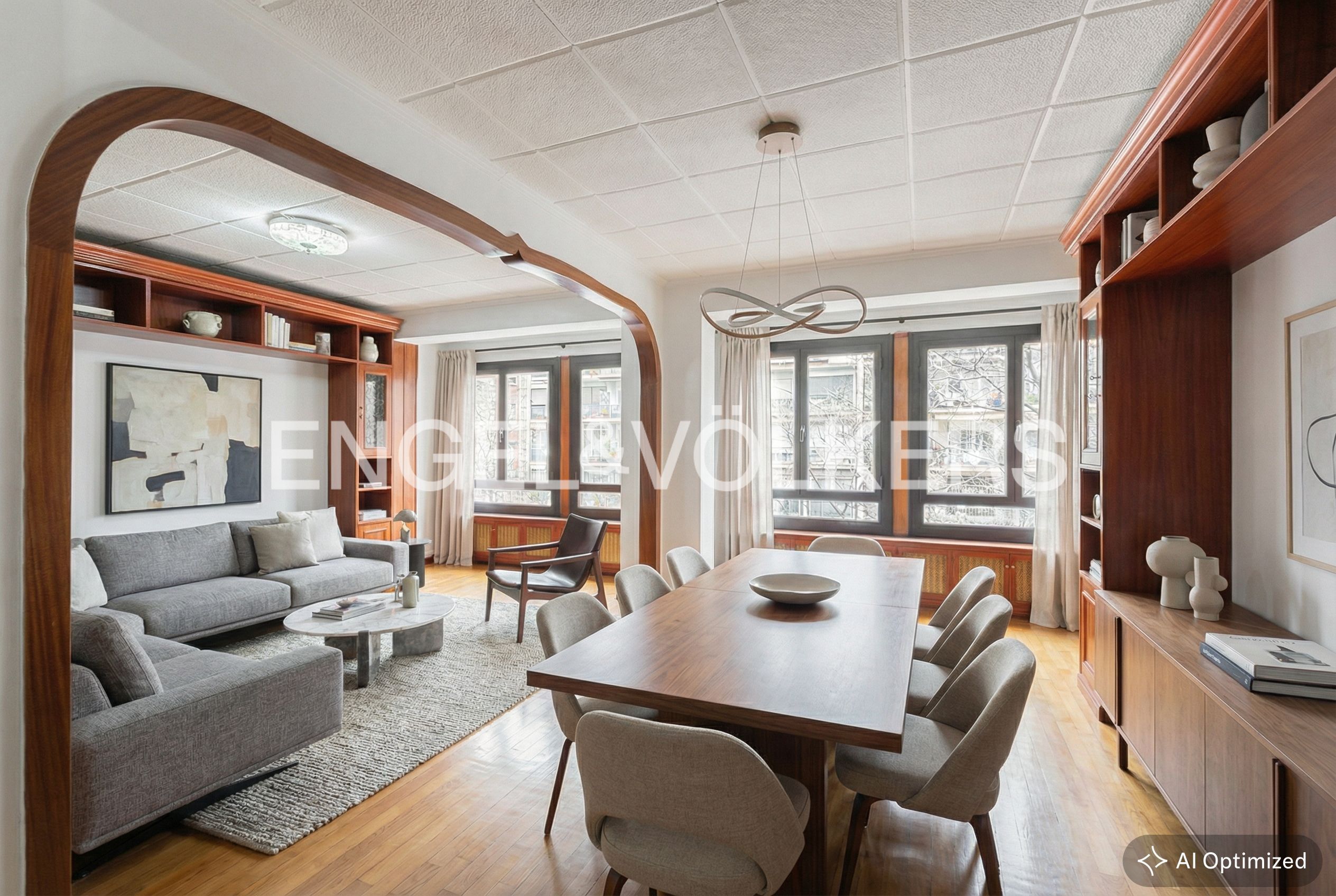 Esszimmer von Wohnung zum Verkauf in  Barcelona Capital mit Heizung