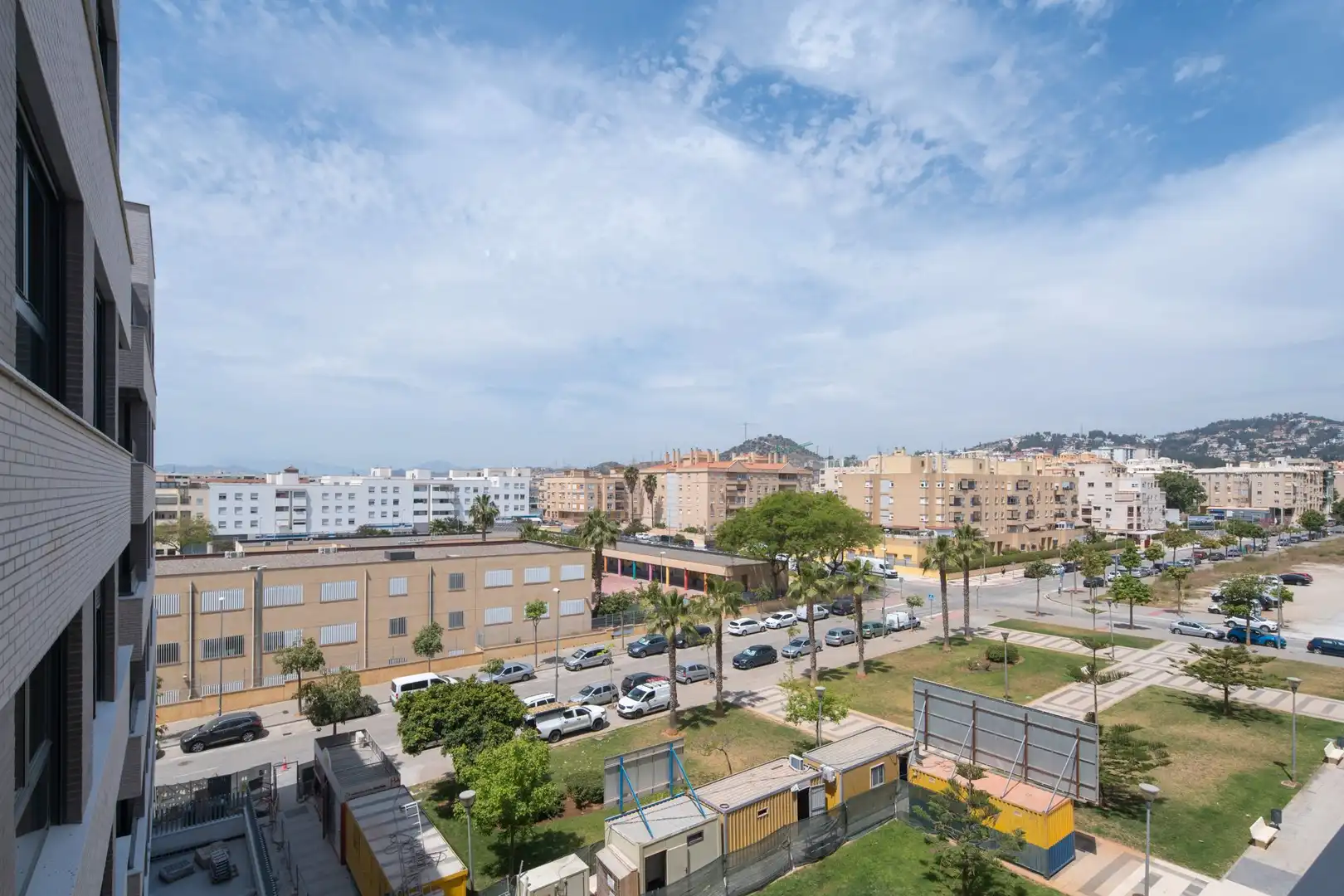 Exterior view of Flat for sale in Málaga  with Parquet flooring, Terrace and Storage room