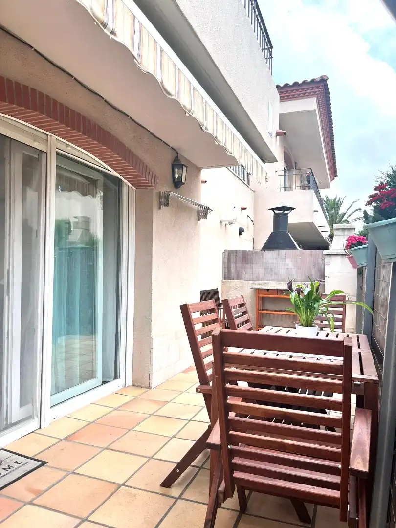 Terraza de Casa adosada en venta en Mont-roig del Camp con Aire acondicionado, Calefacción y Terraza