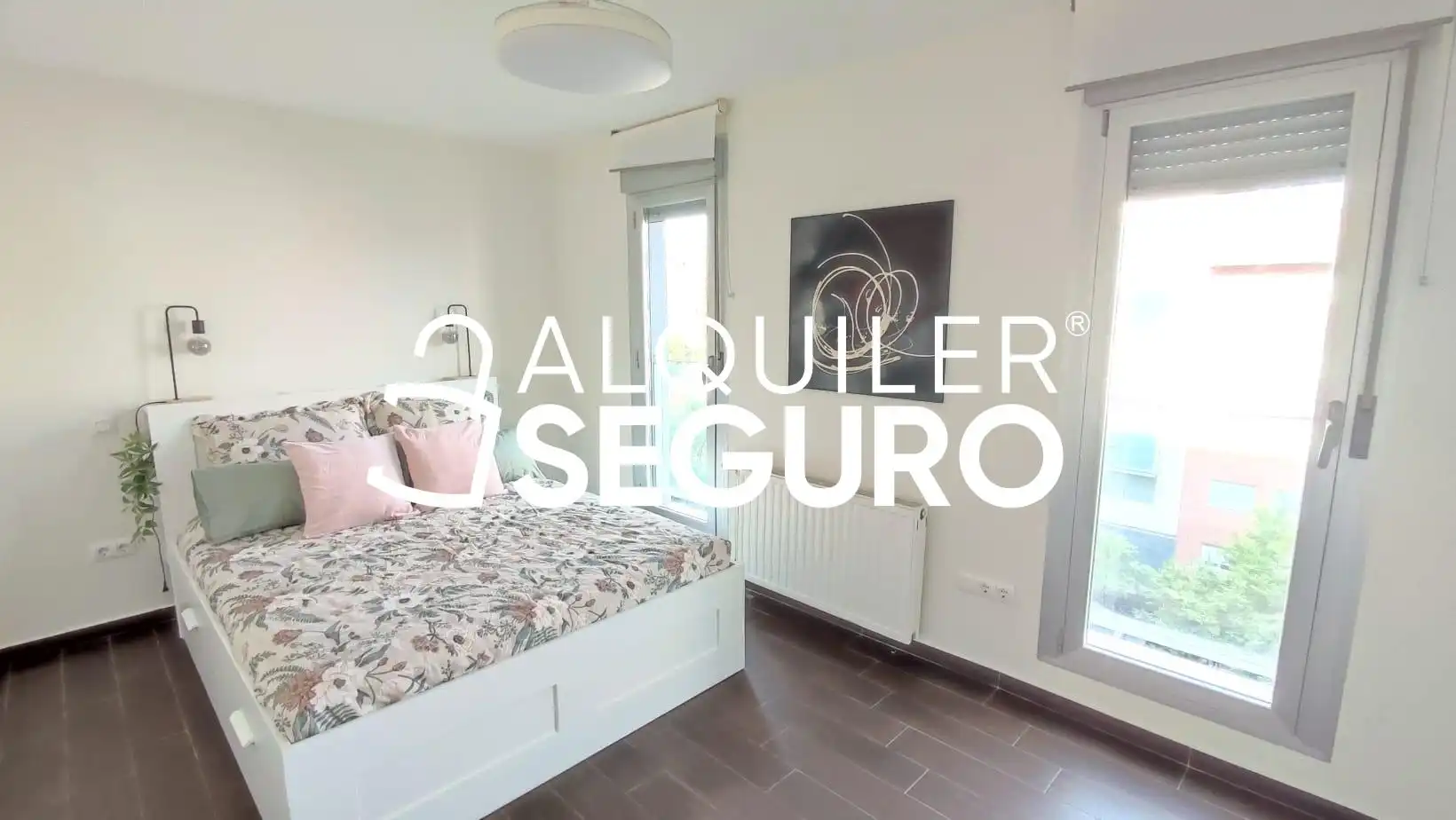 Bedroom of Flat for rent in Madrid  with Heating, Storage room and Furnished